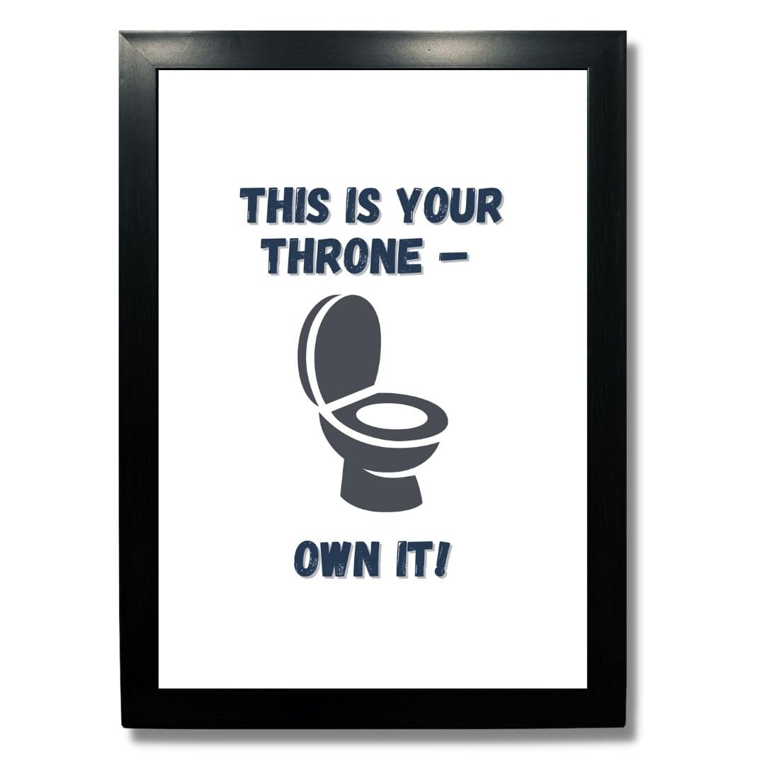 Framed Bathroom Posters - Motivational Quotes -13