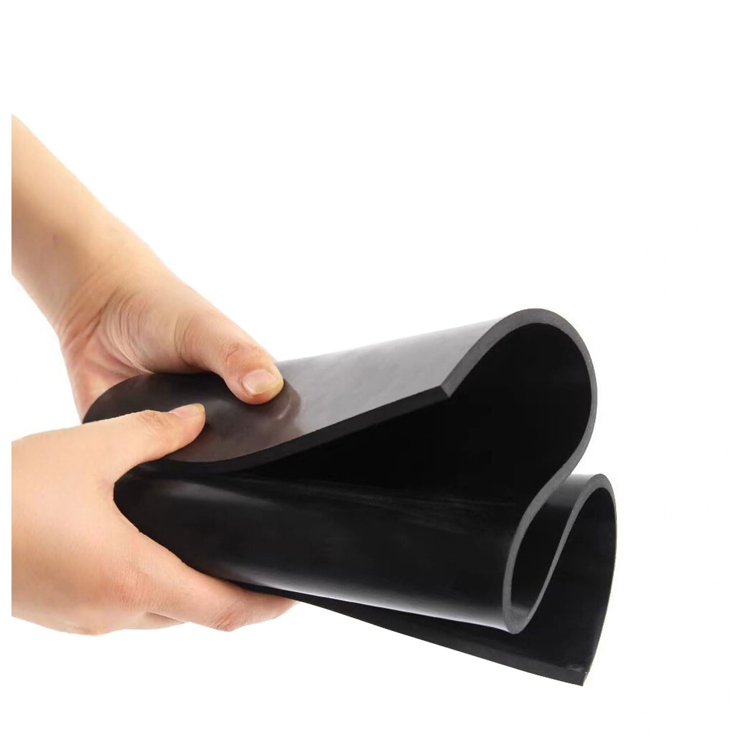 Neopren Gummiplatte Rolle 50cm Breit Schwarz Flexible Meterware