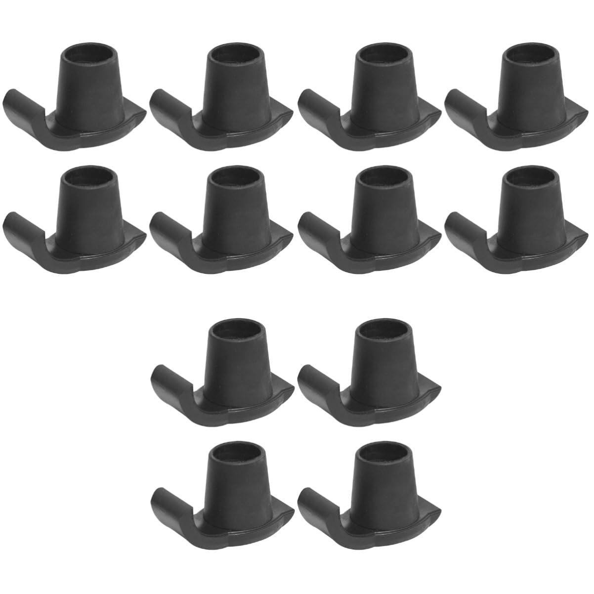 TOYANDONA 3 Series Deslizadores De Esquí Para Andadores Accesorios Antideslizantes Para Muletas Pies De Repuesto Para Dispositivos De Movilidad Seguridad Para Personas Mayores 4 Piezas X 3