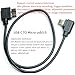 for canon 5d4 release cable nk d850 cable Dji Ronin R cable to-Rs2 rsc2 rs3 rs4 Handheld stabilizer camera connection cable d850 camera control cable/shutter release connection cable (Micro 3.0-USB)