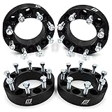 LU HWN 4X4 8x6.5 Wheel Spacers 2 inch with 9/16-18 Studs Compatible with 94-10 Dodge Ram 2500 3500, Pack of 4