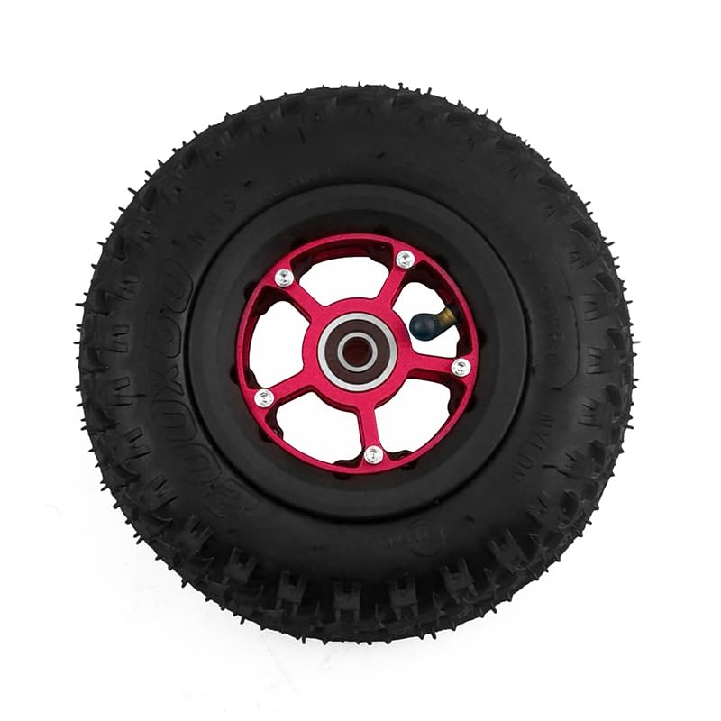 Roue de mountainboard 8 pouces gonflable avec jante alu ultra légère