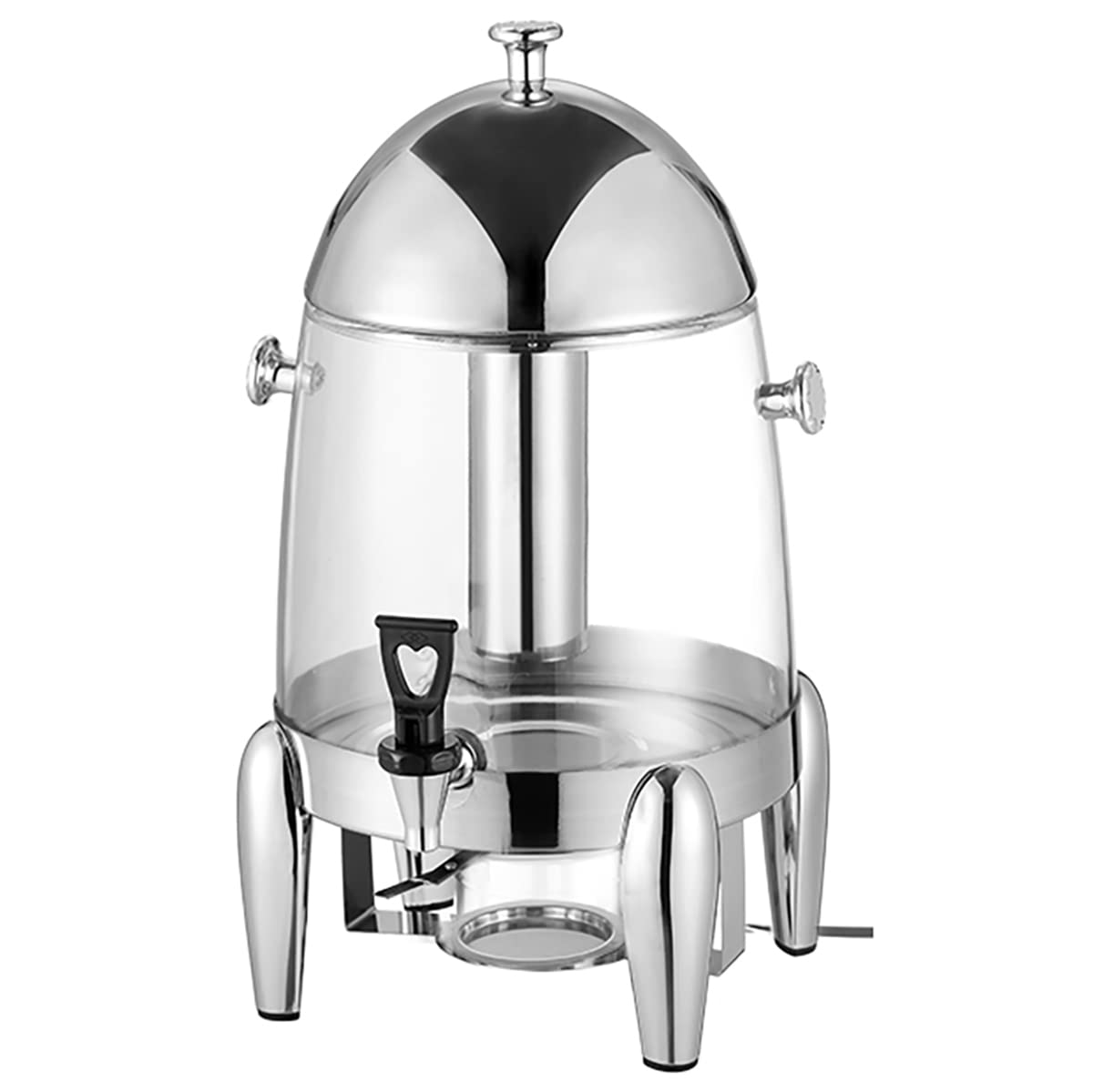 HCZKIUJY Commercial Hot Water Boiler Dispenser with Lid for Catering and Buffets (B)