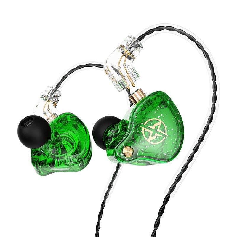 Image of IQX2PRO IEM Earphone Type C for Phone, Tablet & Computer Iqx2pro (Green)