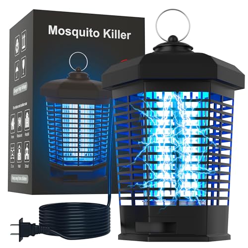 Image of Electric Led Mosquito Killer Lamp for Home Best Fly Catcher Mosquito Trap Machine Mosquito Repellents Machine Mosquito Machine Electric Mosquito Killer Machine for Home (Black) (Black)