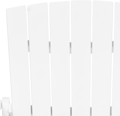 Miniatura 6 de Safavieh Patio Collection Hampton Adirondack - Silla de madera de acacia, color blanco