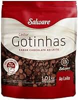 Gotinhas Forneáveis Sabor Chocolate Ao Leite 1,01kg Salware