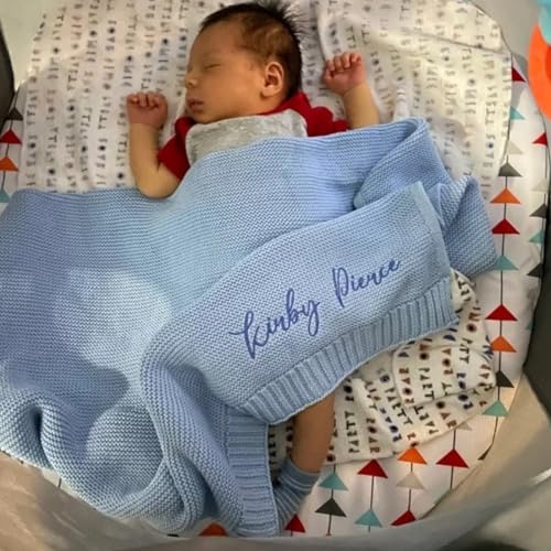 HERSTL Manta De Bebe Personalizado con Su