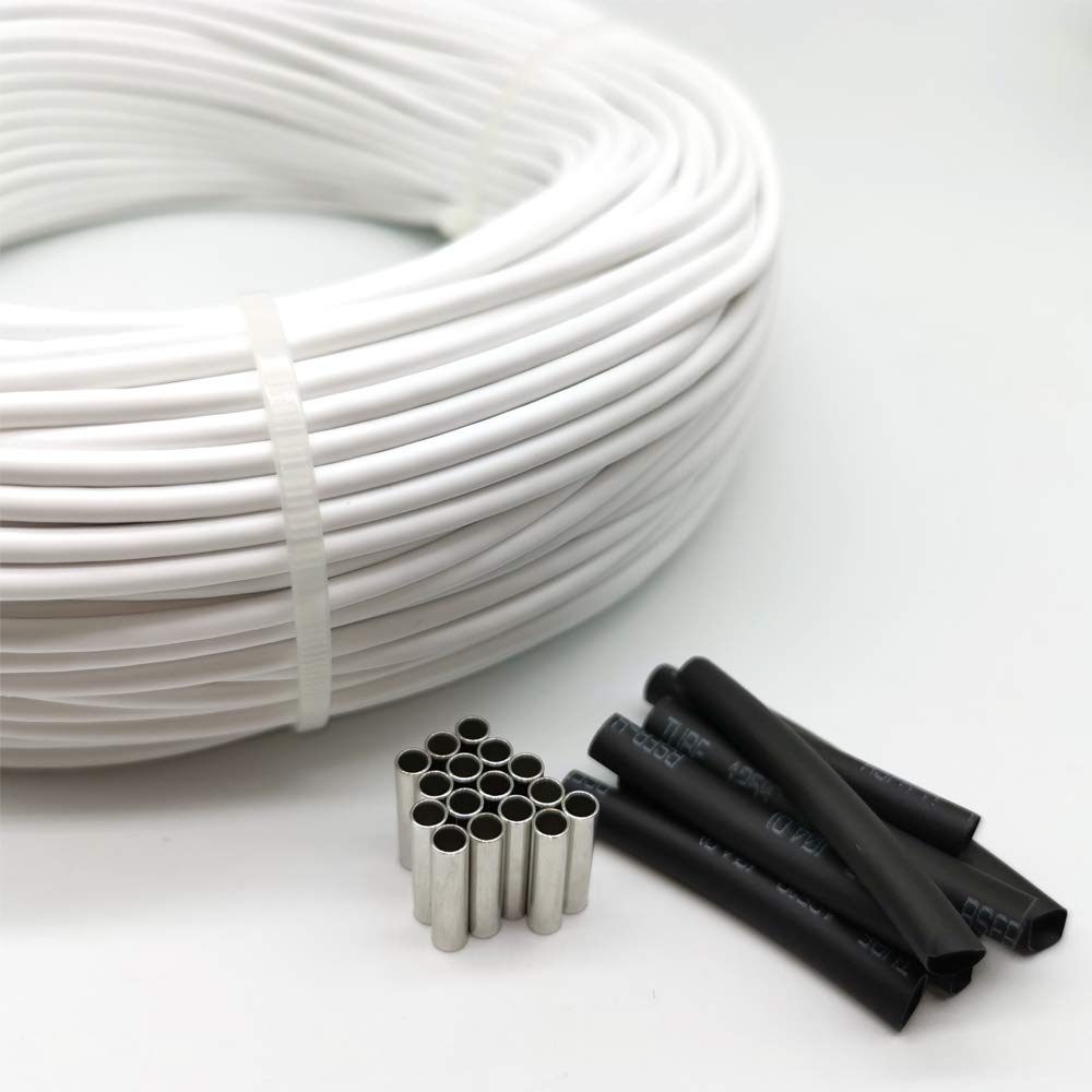 1 szt. Przewód grzejny z włókna węglowego i gumy silikonowej 12K, 1-30 m, 33 ohm/m, kabel grzejny na podczerwień – wysokiej jakości rozwiązanie grzewcze(100 m)