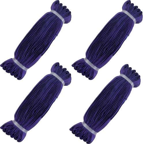 Sangle de levage ronde 4m lot de 4 pour charges de 4 tonnes
