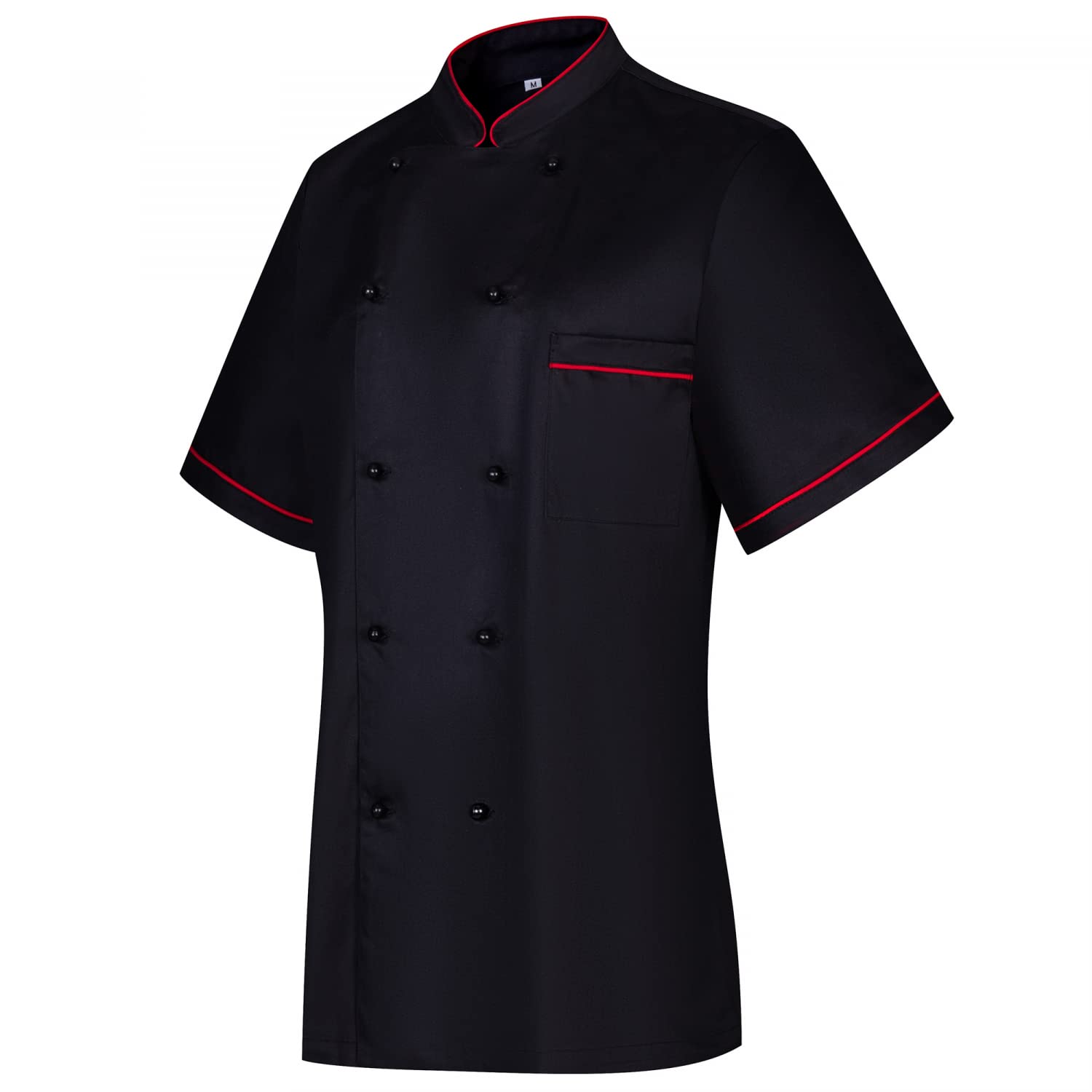 Misemiya Veste de Cuisine Femme MZ-849B