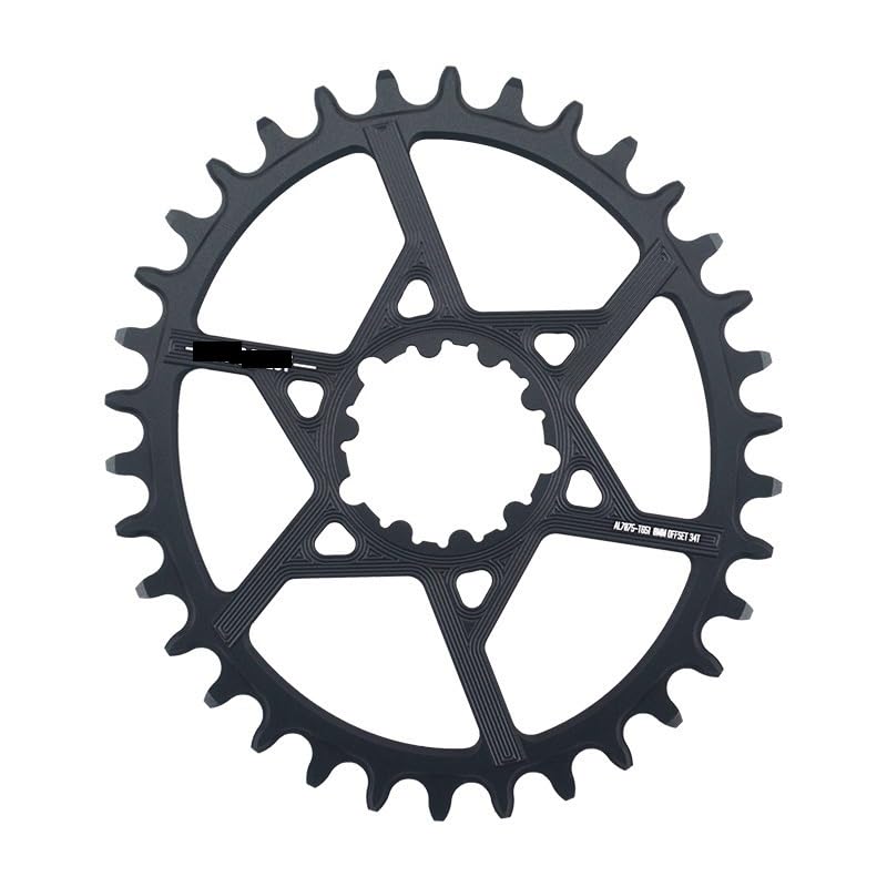 Platos para Bicicletas MTB CIRANKSET Oval GXP Cainado de Ancho Estrecho/Anillo de Cadena Bikewheel/Rueda de Cadena 0mm Offset 32T-40T Plato Ovalado 32 MTB
