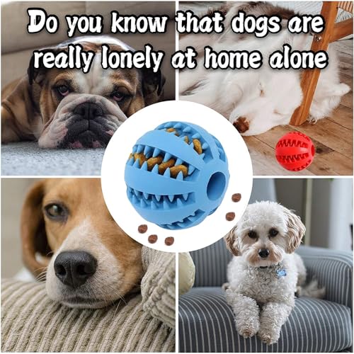 Dog Treat Toy Ball Dog Tooth Cleaning Toy Interactive Dog Toys 28 Pack of 2  Cucciolini Doodles Dog treat toy ball dog tooth cleaning toy interactive dog toys 2 8 pack of 2   cucciolini doodles