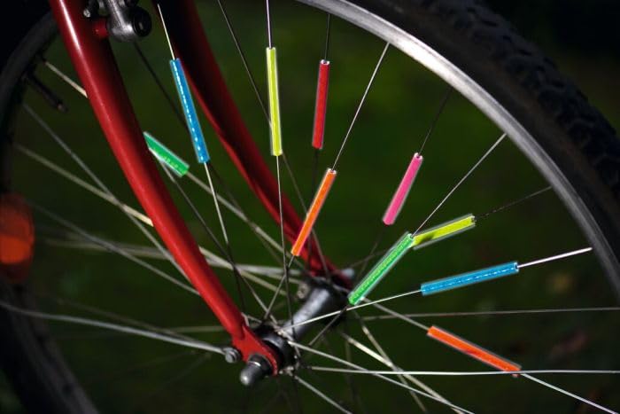 Acheter Réflecteur de rayons de vélo d'avertissement sur roue de vélo, réfléchissant, vtt, cyclisme sur route, accessoires de cyclisme sûrs, 2 pièces/ensemble Acheter Réflecteur de rayons de vélo d'avertissement sur roue de vélo, réfléchissant, vtt, cyclisme sur route, accessoires de cyclisme sûrs, 2 pièces/ensemble