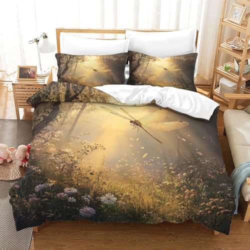 Housse de couette confortable et facile à laver fermeture éclair lit double 220x240