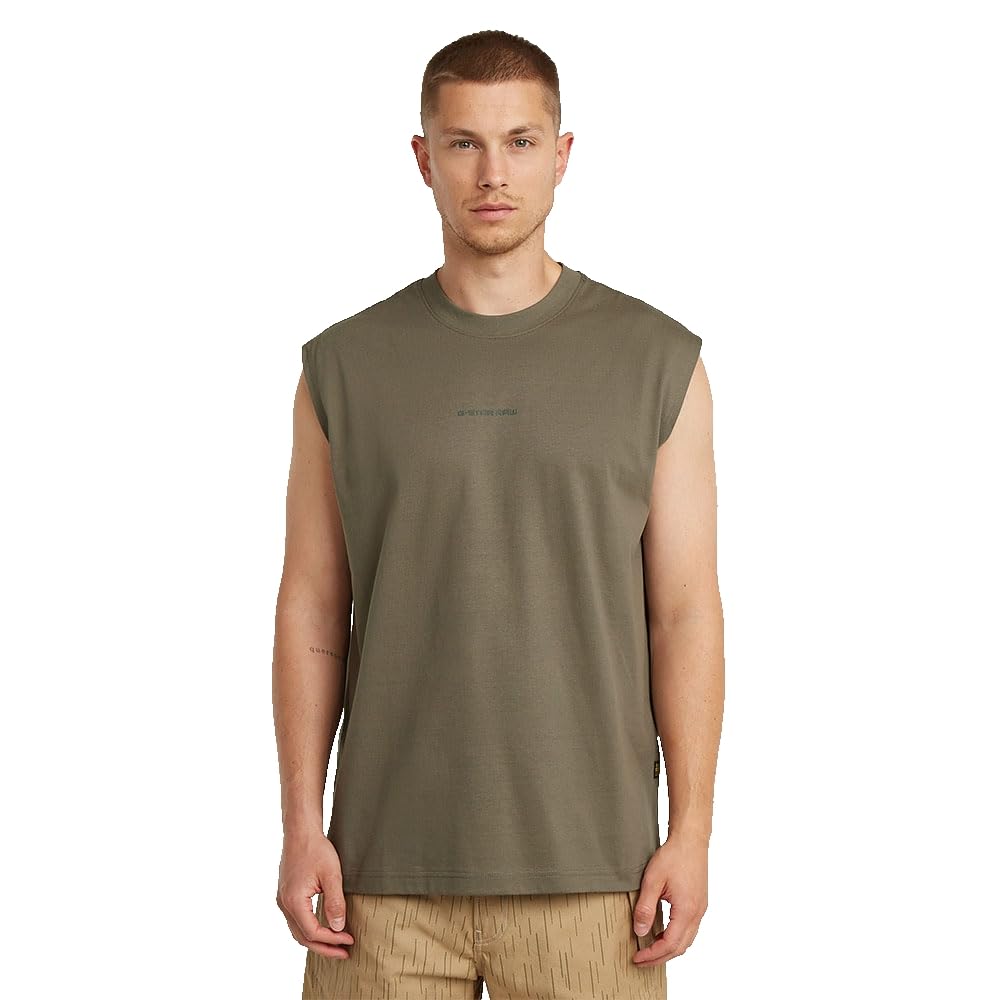 G-STAR Men's Boxy T-Shirt, Maroon (Turf D26028-c336-273), XXL