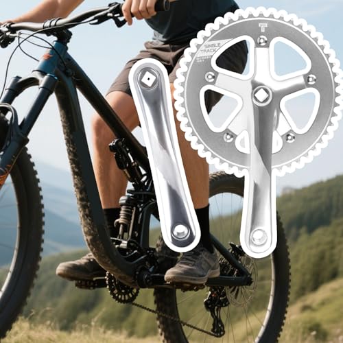 Ensemble de manivelles de vélo conçu avec précision pour la course - 3