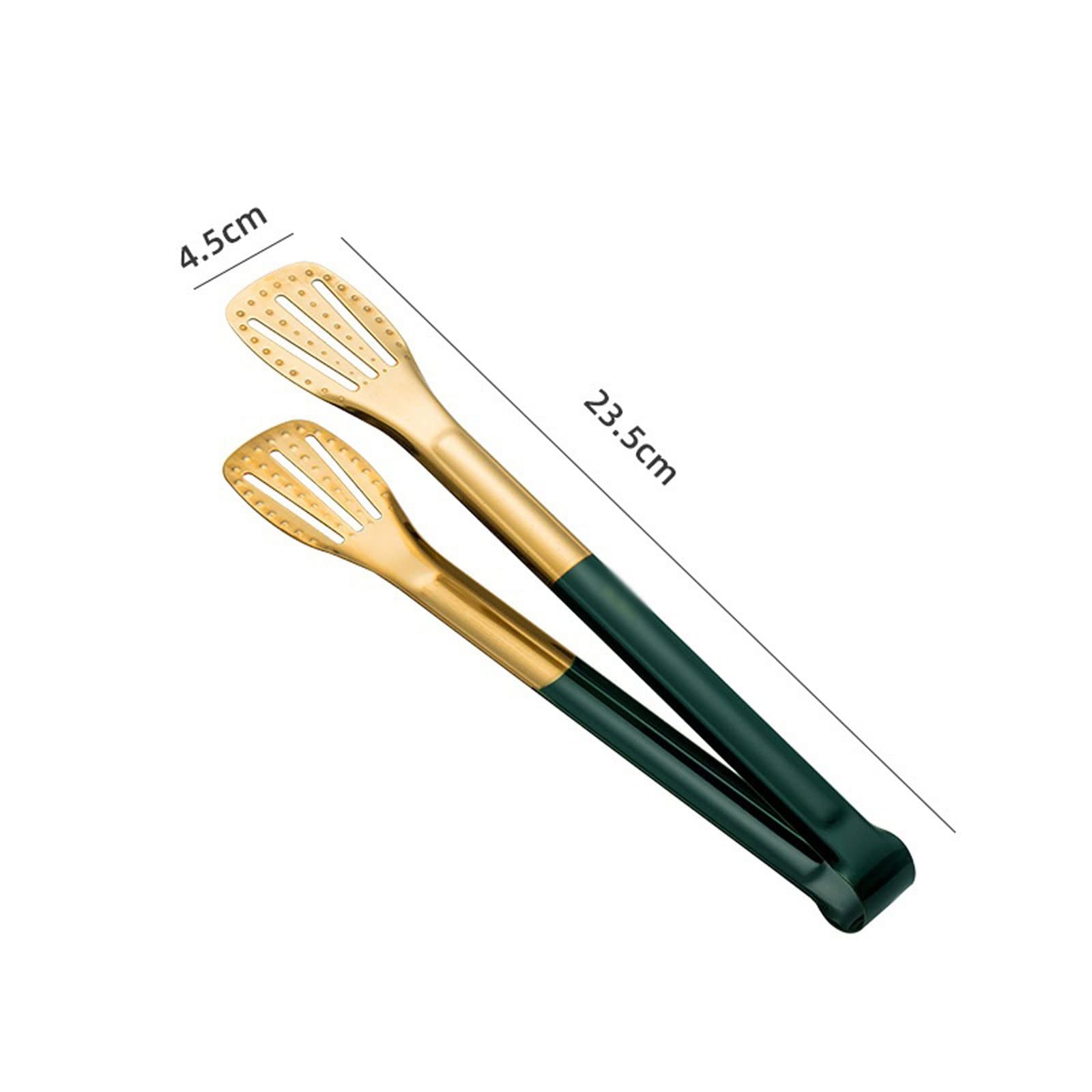 JINGYAN Pince à glaçons Barbecue Clip Steak Clip Baking Supplies Bread Clip Thick Stainless Steel Food Clip Kitchen Accessories Tongs