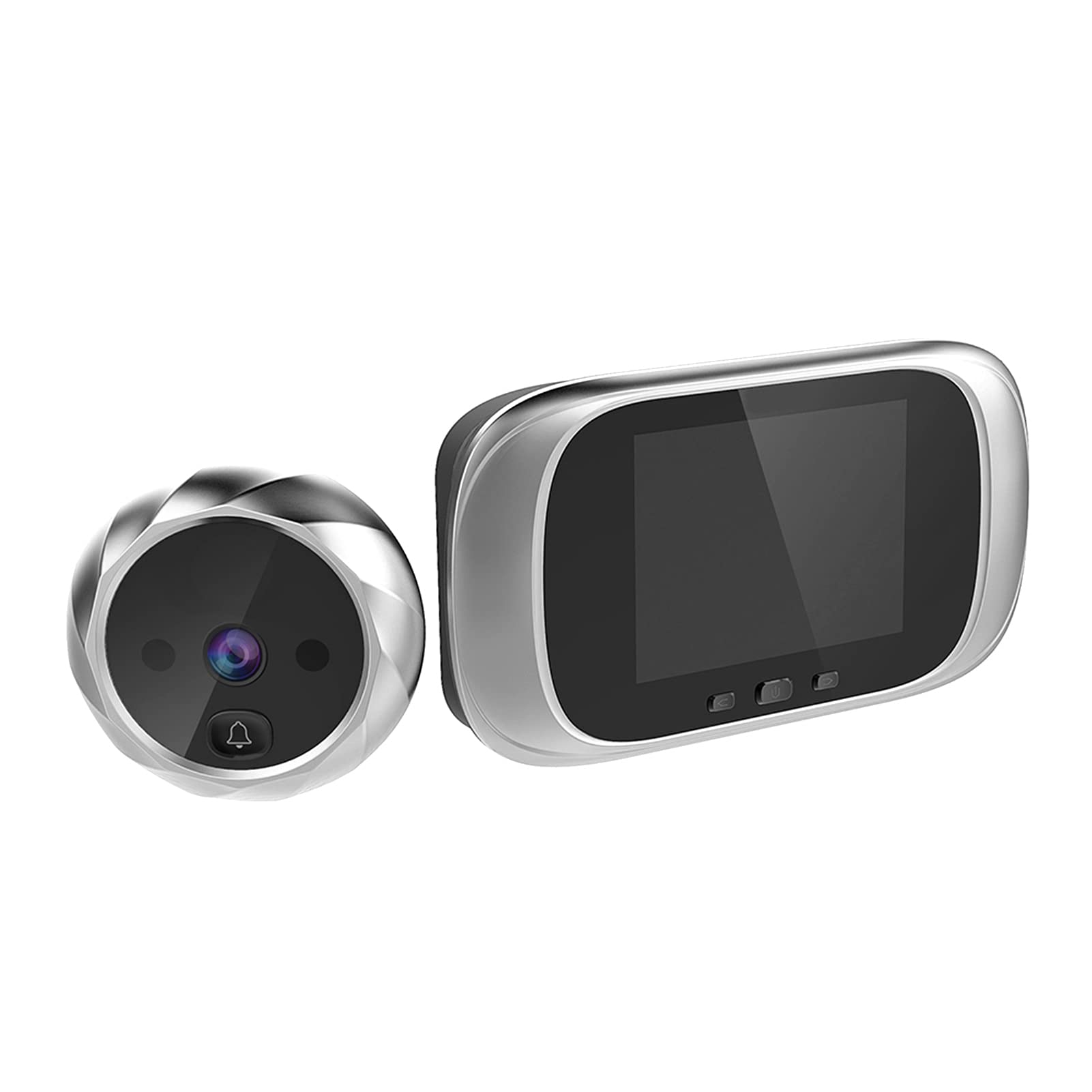 Visor genérico de puerta timbre seguridad con cámara Agujero-de-serin LCD gran angular resolución de imagen