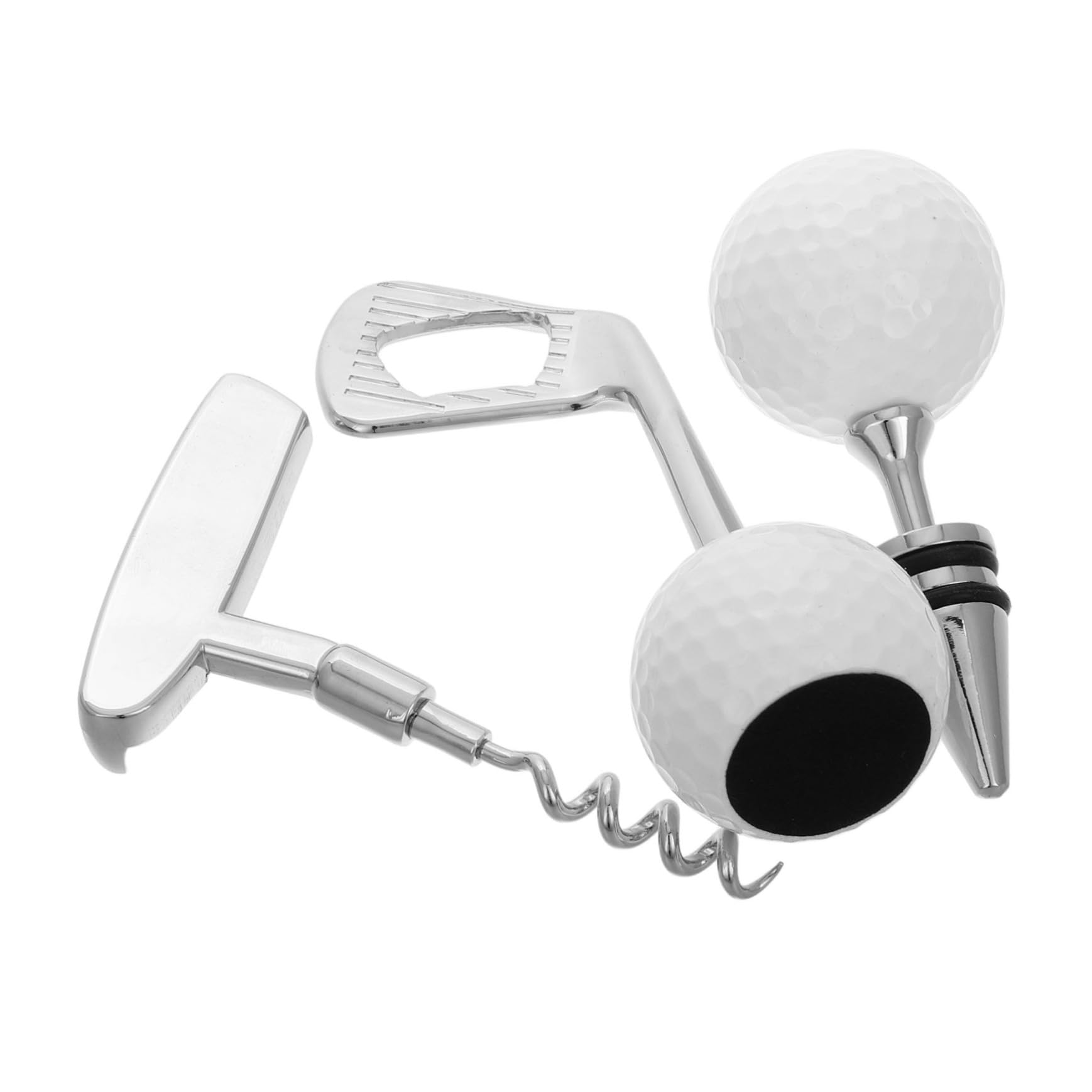 Tire-bouchon de golf portable pour pique-nique et vin en extérieur