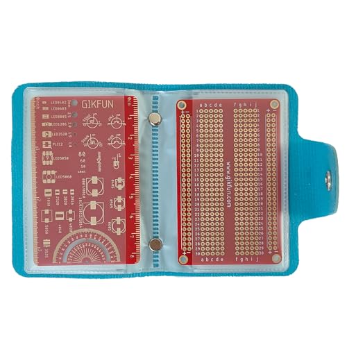 Gikfun Multifunctional PCB Ruler SMD Ruler 3inch Measuring Tool Resistor Capacitor Chip IC SMD Diode Transistor for Engineers Reference GK1024 - Image 2