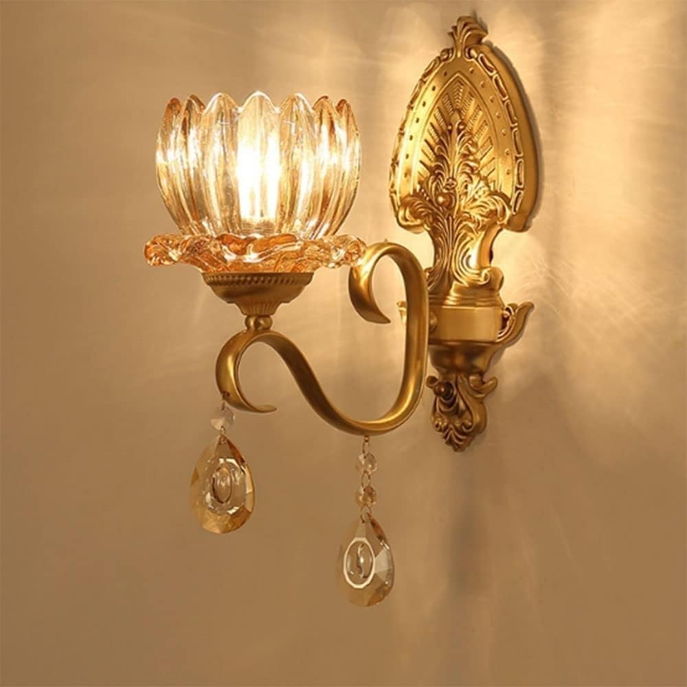 Suspension vintage à une lumière cage métallique protectrice style ferme rétro E27