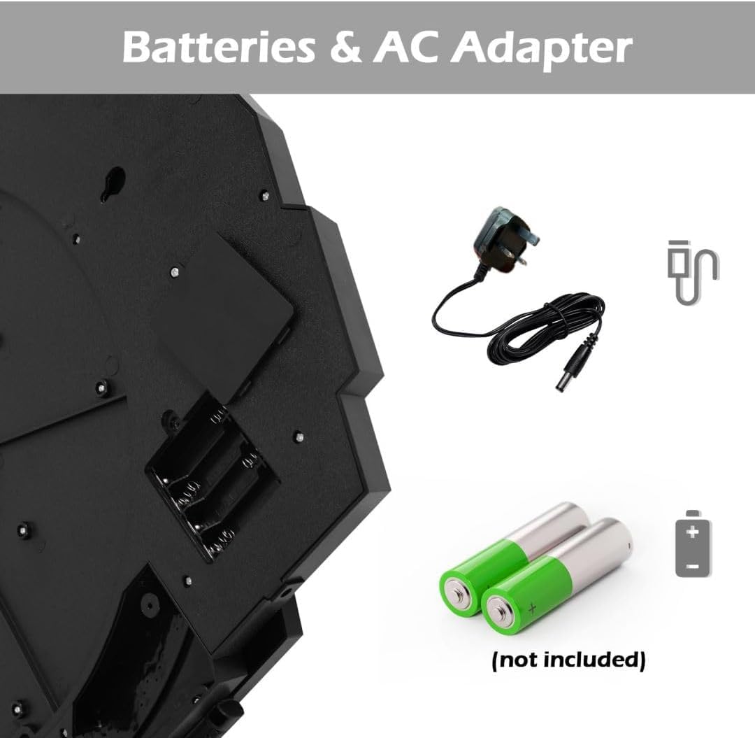 Bersagli Elettronici Per Freccette, Set Professionale Con 216 Modalità Di Gioco, Mobiletto, 4 Display Led Luminosi E 12 Freccette, Punteggio Automatico, Fino A 8 Giocatori.