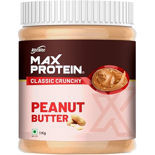 RiteBite Protein Peanut Spread - Crunchy 1000g 1000 g