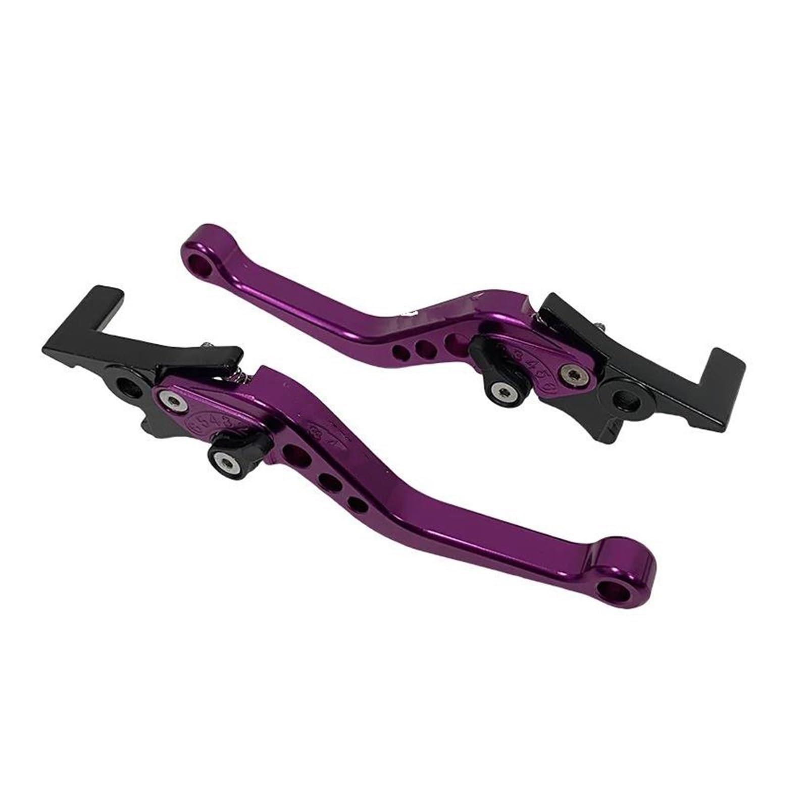 Mbpbvrvaf One Color Handlebar Clutch Brake Motorcycle Modification Double Disc Brake Adjustable Handle Lever Accessories Scooters Electric Bike For D7ya Gy6 Modified Parts Adjustable Clutch Leve(3)