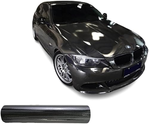 Miniatura 10 de RockRose Envoltura de vinilo plateado cromado cepillado, antiarrugas, liberación de aire, envoltura de burbujas automotriz, autoadhesiva de vinilo