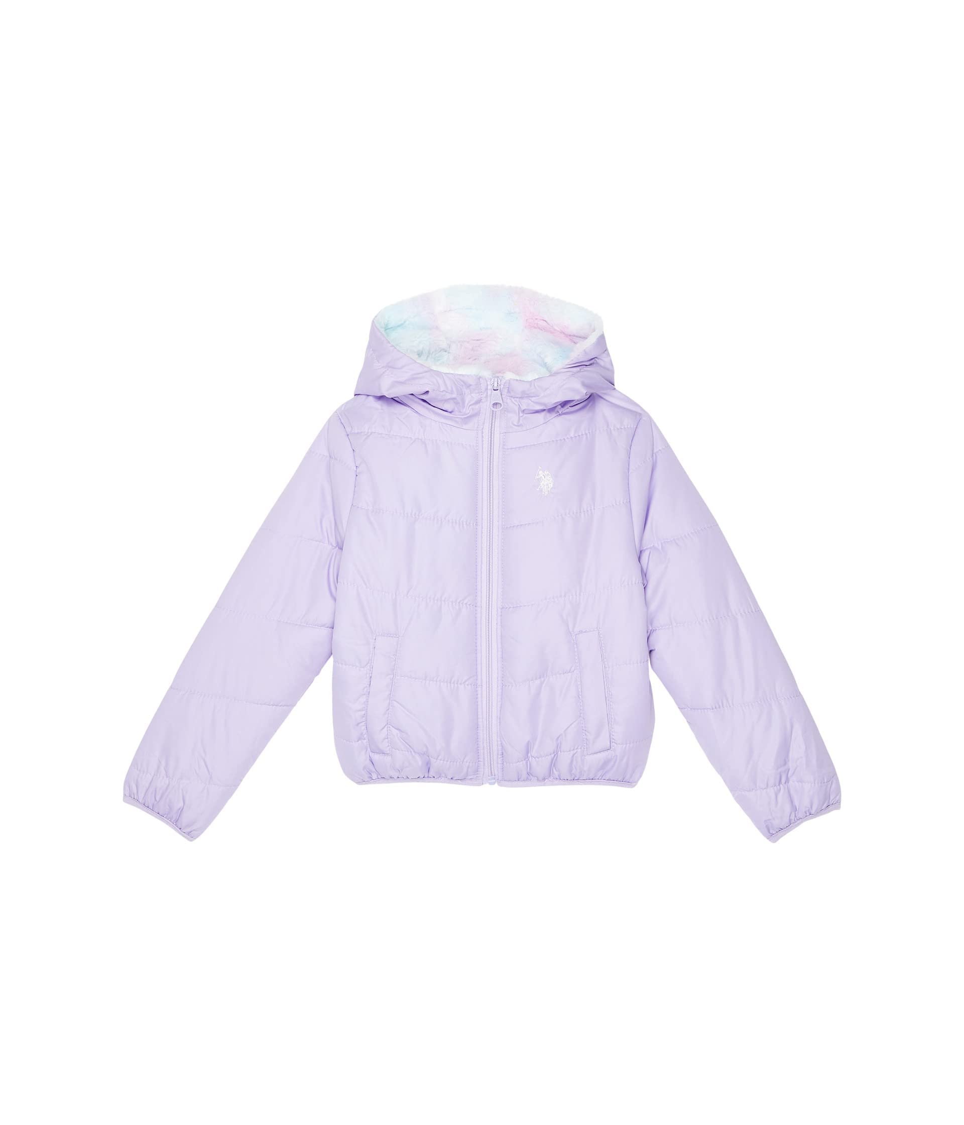 U S Polo Assn Girls Tie Dye Faux Fur Jacket Desertcart Seychelles