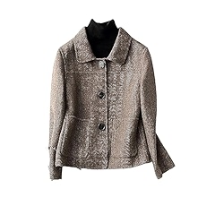 Amazon.com: Short Woolen Jacket Spring Autumn Women's Coat
