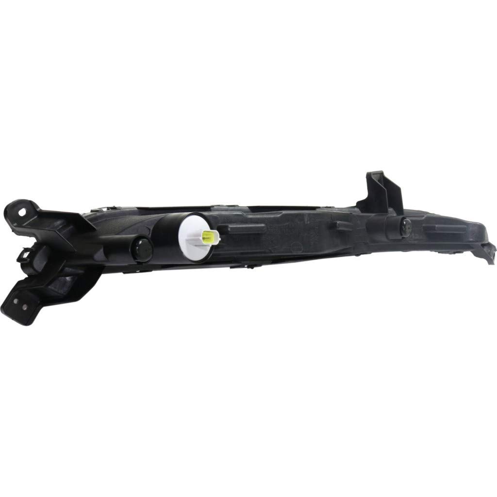 CarLights360: For 2016 Hyundai Sonata Daytime Running Light Assembly Driver and Passenger Side Pair DOT Certified w/Bulbs - Replaces HY2562101 HY2563101 (Vehicle Trim: HYBRID)