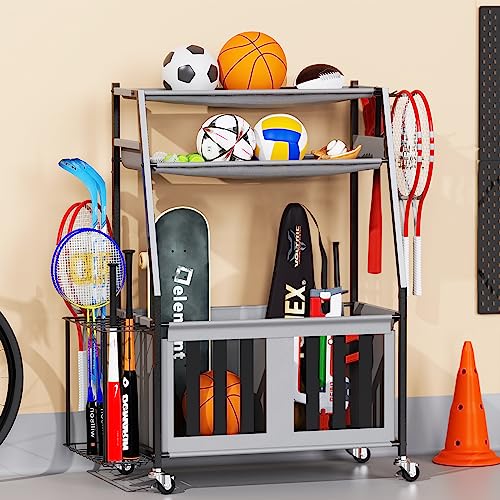 Sttoraboks Garage Sports Equipment Organizer, Balls