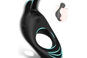 Rabbit Design Vibrating Cock Ring: Exotic Pleasure for Couples