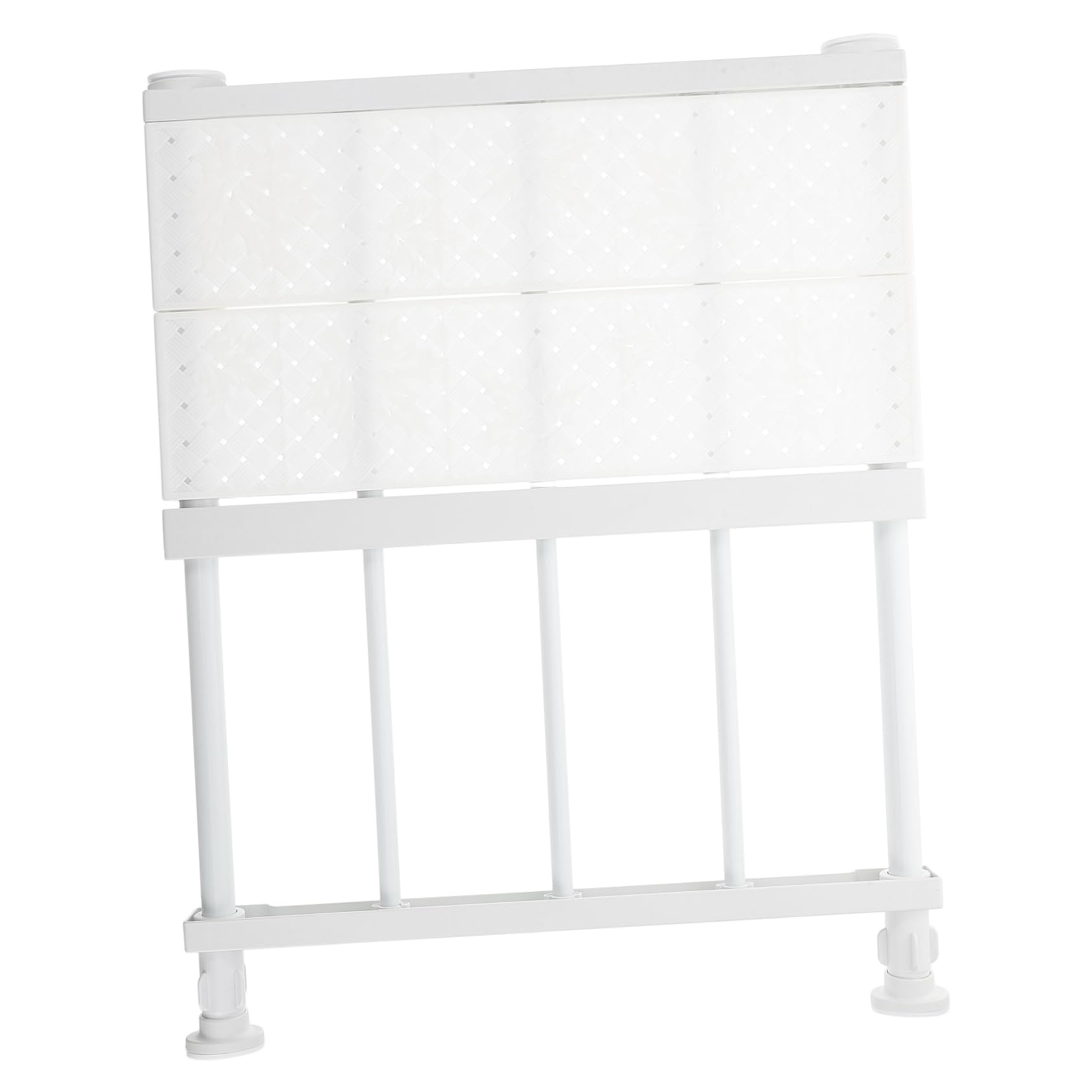 Alipis Plastic Tension Shelf for Wardrobe Closet Rod Extender Telescopic Divider Easy Install Multi-use Organizer