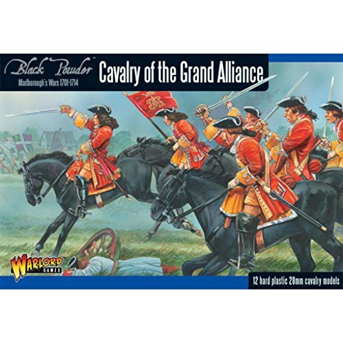 Warlord Black Powder Marlborough's War Cavalry of The Grand Alliance Military Table Top Wargaming Plastic Model Kit 302015004