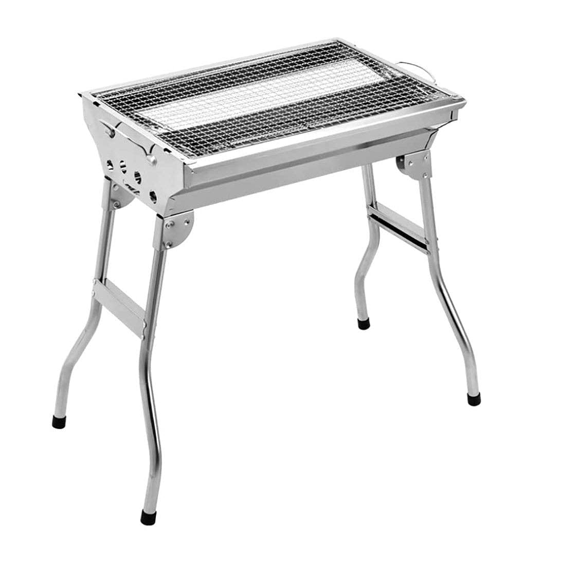 bbq stand, Outdoor Folding Portable Grill, Barbecue smokeless, and Backyard Family Gathering to Entertain Guests
