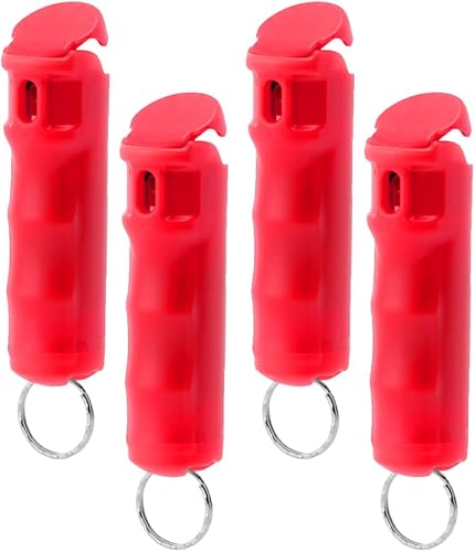 Paquete de 4 aerosoles de pimienta roja