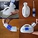 Urinals for Men 2000 ml/66 oz Portable Male Urinal Urine Collection Container for Adults/Large Plastic Pee Holder for Hospital Incontinence Elderly Travel Driving Camping (White)