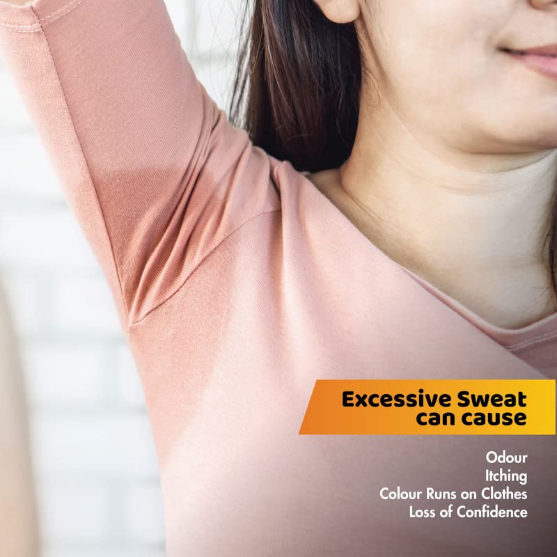 Medo Specia Sweat pads for Underarms women-Breathable and Deodorizing-Underarm pads for women-Blocks Sweat and Underarm Stains- 14 Pairs of Arm Pads - Image 7