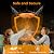 Air Choice Outdoor Patio Heater, 1500W Electric Hanging Patio Heater, Ceiling Mounted Heater for Balcony, Overheat & Tip-Over Protection, IP34 Waterproof, Outdoor Heater for Courtyard, Garage, Patio