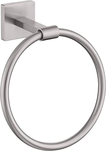 Miniatura 12 de KOKOSIRI Toallero de mano montado en la pared Anillo de toalla Accesorios de baño Percha de toalla de ducha Estante de acero inoxidable bronce
