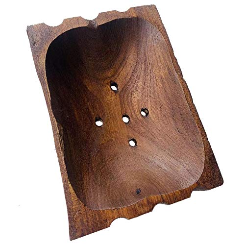 Kaizen Casa Natuurlijke Marmeren Stenen Zeepschaal Voor Bad, Badkuip, Wasbak Keuken Zeepschaal Case Houder Badkamer Accessoires (Grijs) (5 x 3.5 x .75