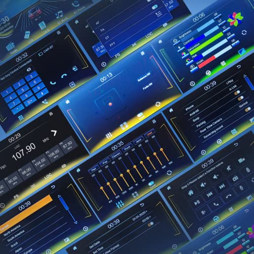 Podofo Autoradio 1 Din Carplay Stereo Auto con 7