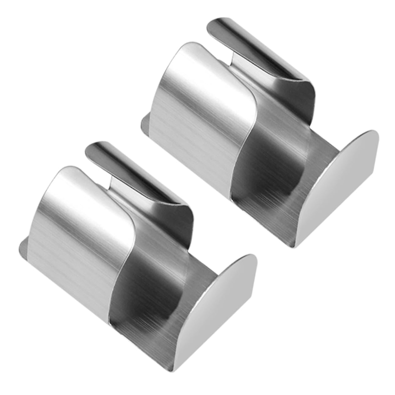 3 Series Soporte para Cepillo Acero Inoxidable Poseedor Soporte Pared para Cepillo Estanteria Almacenaje Plata 2 Piezas X 3