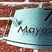 Personalised House Sign 'Epsilon L' Door Numbers Letter Address Plaque 3D Effect Acrylic plus Aluminium Back Plate All Fixings Easy to See