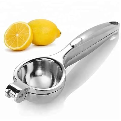 FETHİYE WHOLESALE Stainless Steel Manual Citrus Juicer, Lemon and Juicer, Professional Hand Juicer Kitchen Tool Durable and Easy to Clean