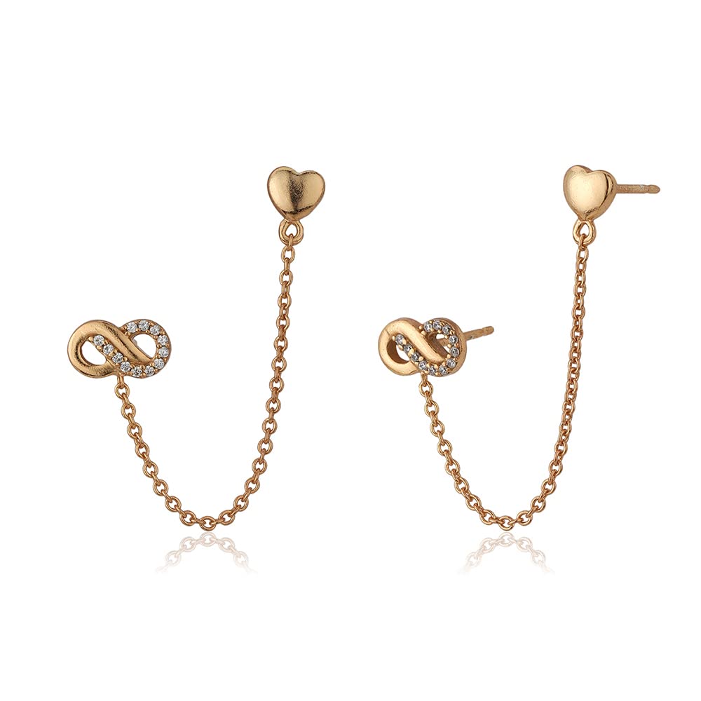 See full amazon price history chart for Carlton London Womens Rose Gold-Plated Heart Shaped Double Stud Chain Earring Carlton London Womens Rose Gold-Plated Heart Shaped Double Stud Chain Earring (B0BFLS69J4) Amazon Price History, Amazon Price Tracker