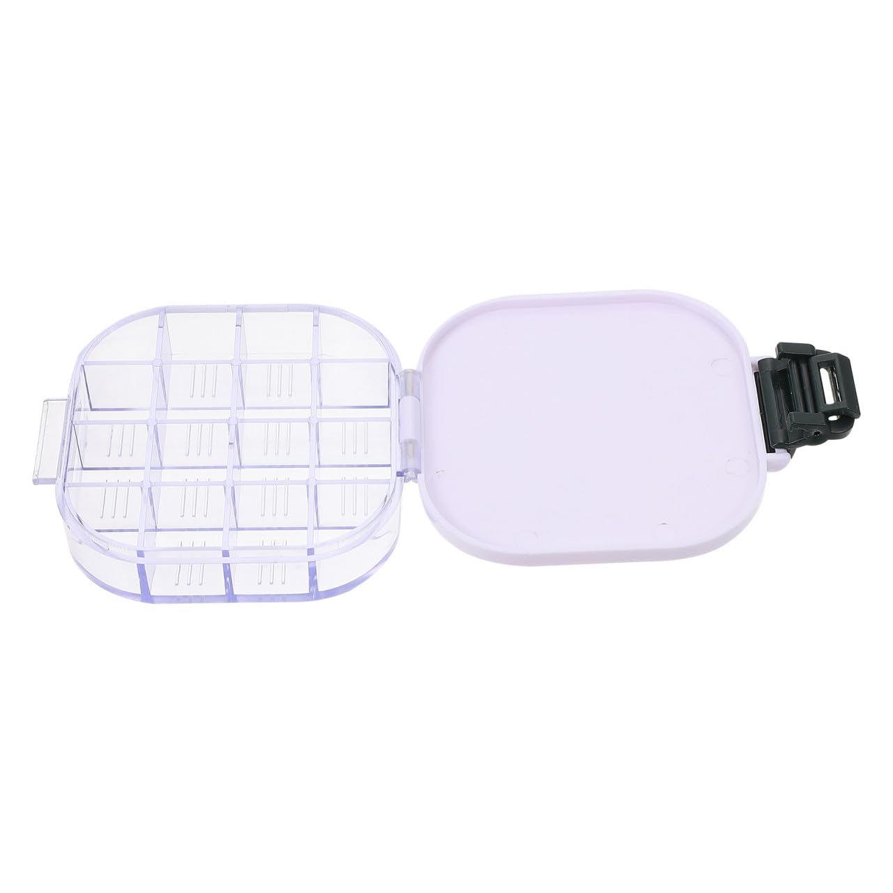 Operitacx 3pièces Boîte De Conservation De Pigments Plastique Avec Compartiments Pour Peinture Aquarelle Palette De Mélange De Couleurs Accessoire Pratique Pour Artistes
